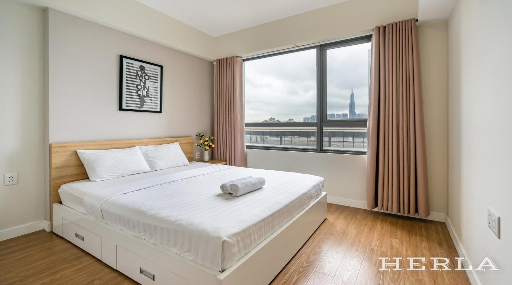 Hilas Masteri Thao Dien Apartment 호치민 객실 사진